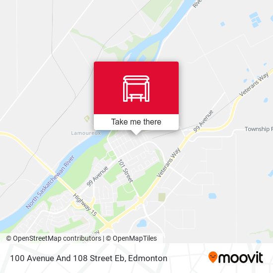 100 Avenue And 108 Street Eb plan