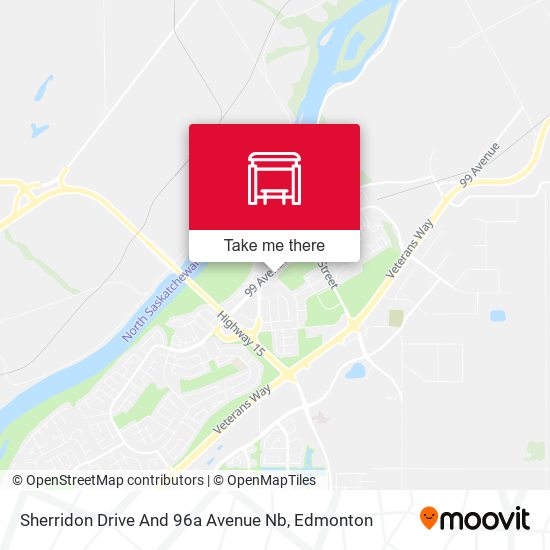 Sherridon Drive And 96a Avenue Nb map
