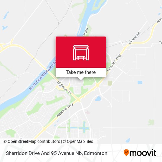 Sherridon Drive And 95 Avenue Nb map