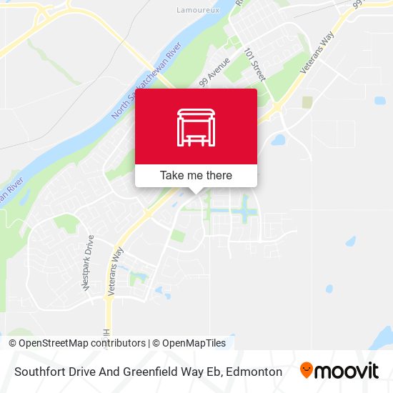 Southfort Drive And Greenfield Way Eb map