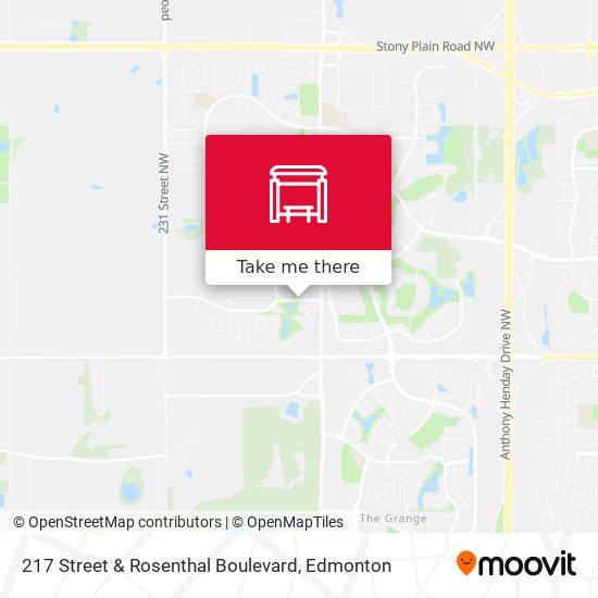 217 Street & Rosenthal Boulevard plan