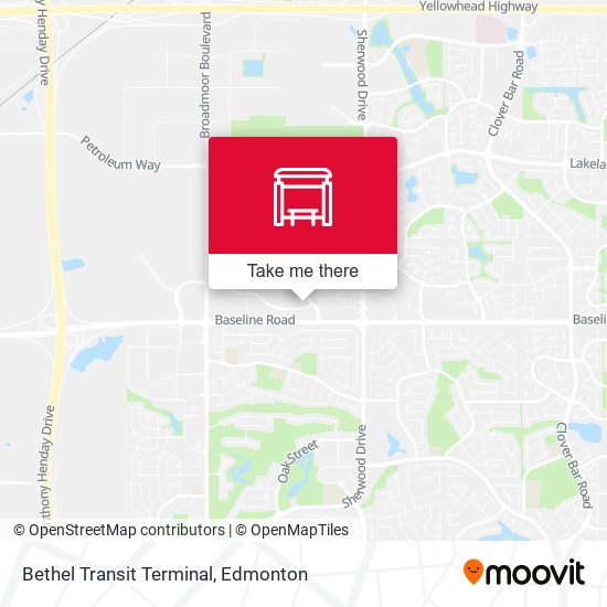 Bethel Transit Terminal map