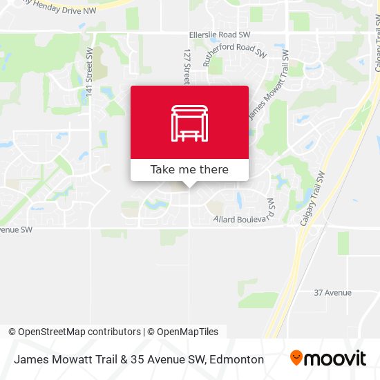 James Mowatt Trail & 35 Avenue SW plan