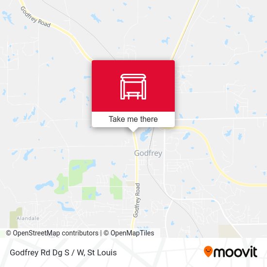 Godfrey Rd Dg  S / W map