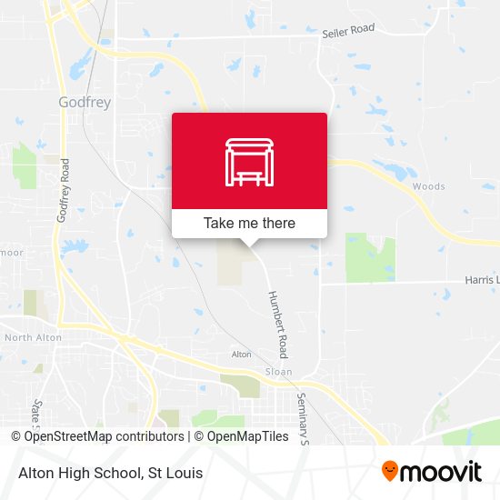 Alton High School map