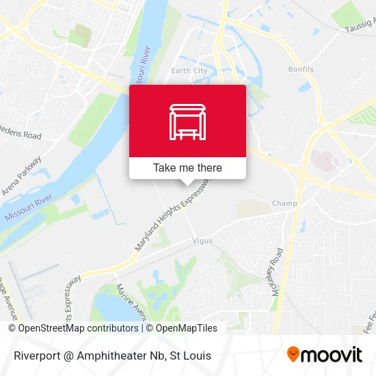 Mapa de Riverport @ Amphitheater Nb