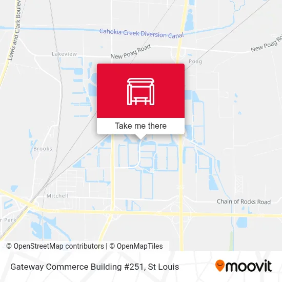 Gateway Commerce Building #251 map