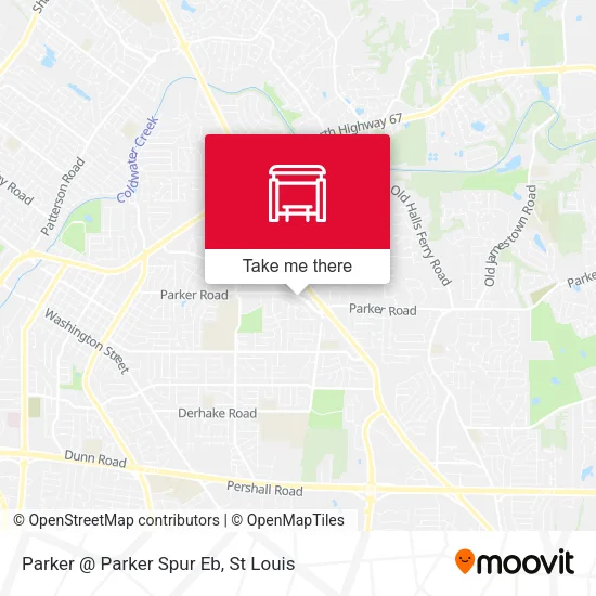 Mapa de Parker @ Parker Spur Eb