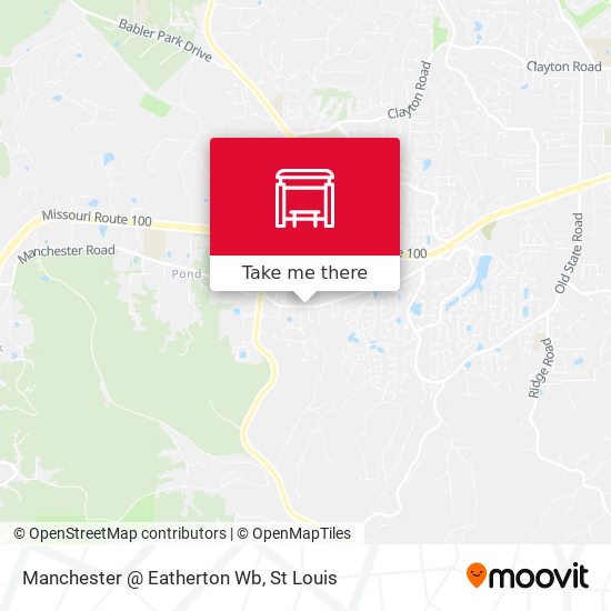 Manchester @ Eatherton Wb map