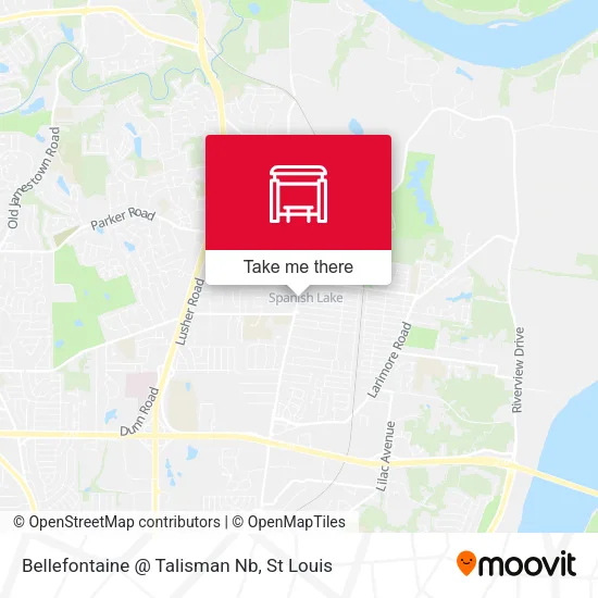 Bellefontaine @ Talisman Nb map