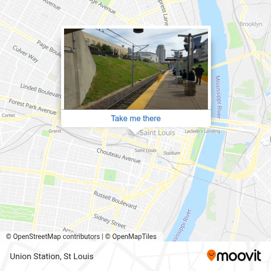 Union Station map