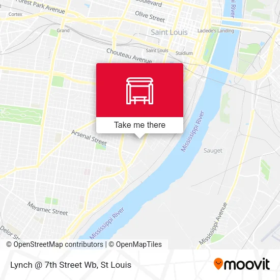 Mapa de Lynch @ 7th Street Wb