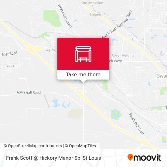 Frank Scott @ Hickory Manor Sb map
