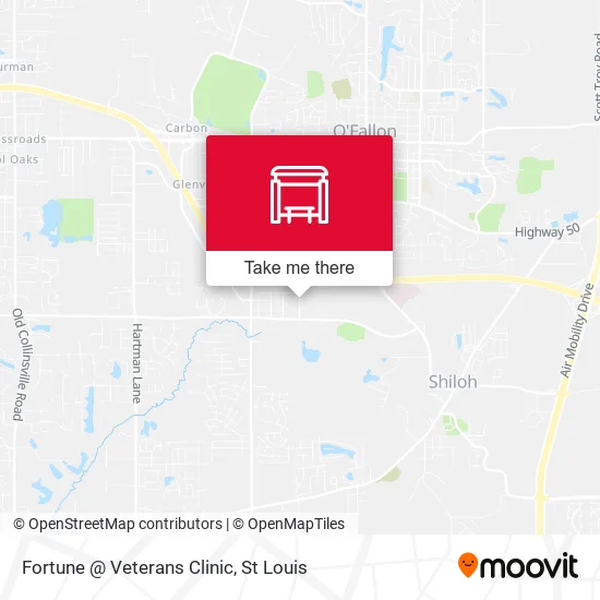 Fortune @ Veterans Clinic map