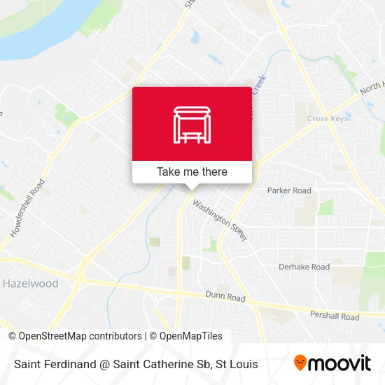Mapa de Saint Ferdinand @ Saint Catherine Sb