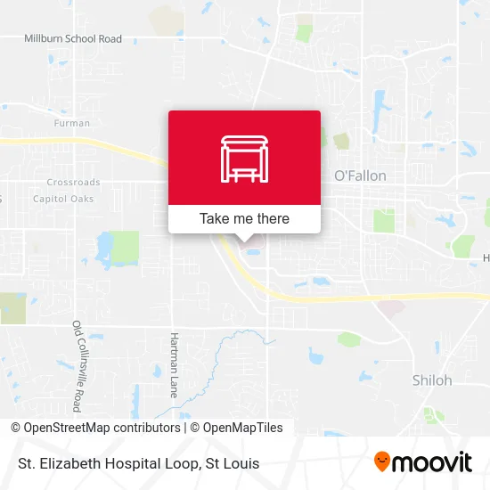 St. Elizabeth Hospital Loop map