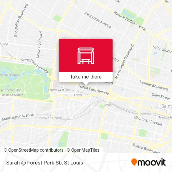 Mapa de Sarah @ Forest Park Sb