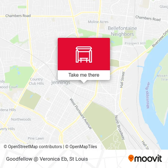 Goodfellow @ Veronica Eb map