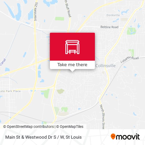 Mapa de Main St & Westwood Dr S / W