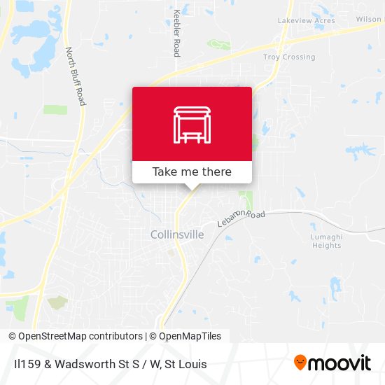 Mapa de Il159 & Wadsworth St S / W