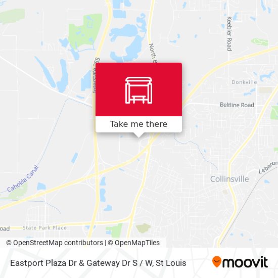 Eastport Plaza Dr & Gateway Dr S / W map