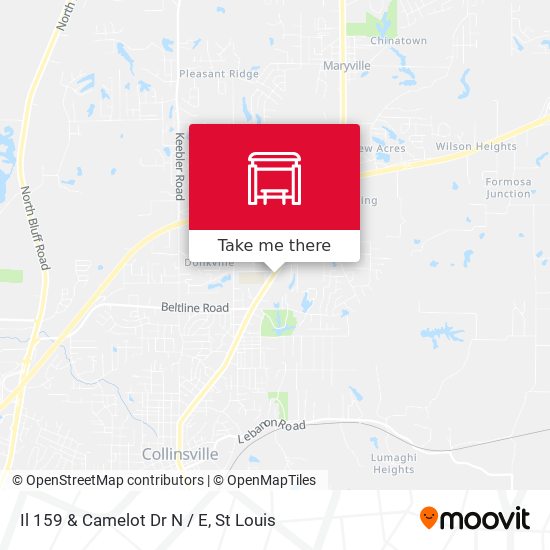 Il 159 & Camelot Dr N / E map