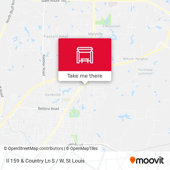 Mapa de Il 159 & Country Ln S / W