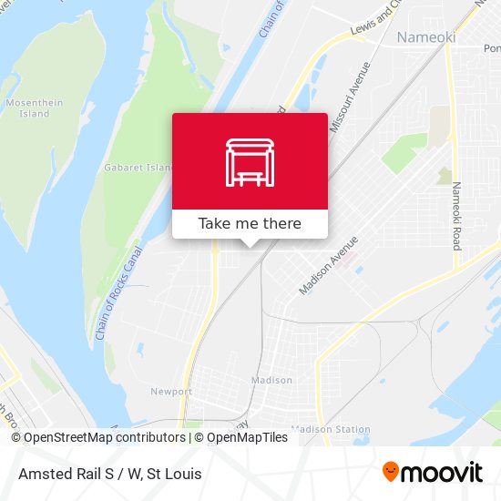 Amsted Rail S / W map