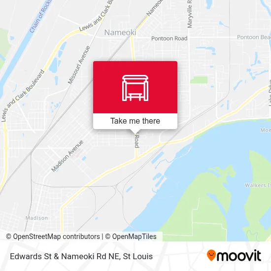 Edwards St & Nameoki Rd NE map