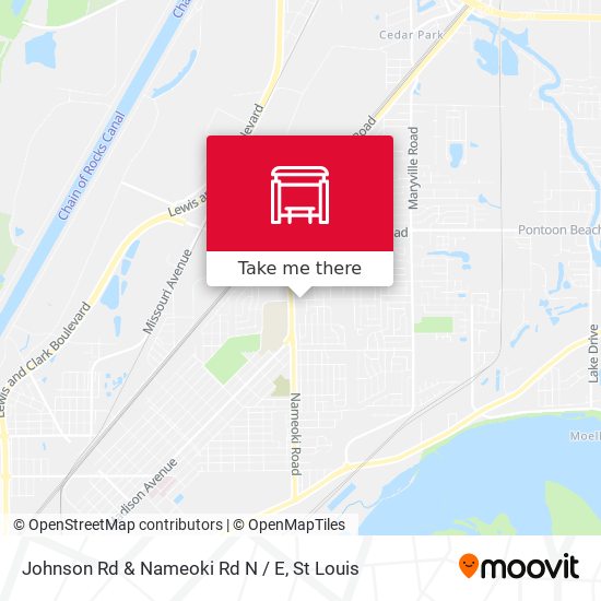 Mapa de Johnson Rd & Nameoki Rd N / E