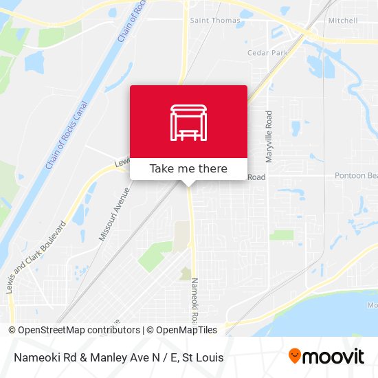 Nameoki Rd & Manley Ave N / E map