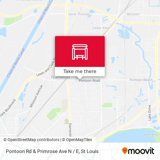 Pontoon Rd & Primrose Ave N / E map
