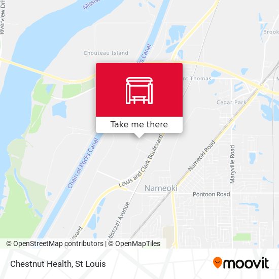 Chestnut Health map