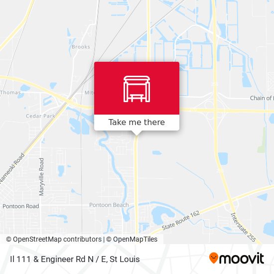 Mapa de Il 111 & Engineer Rd N / E