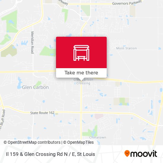 Mapa de Il 159 & Glen Crossing Rd N / E