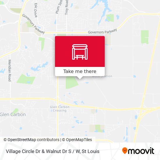Village Circle Dr & Walnut Dr S / W map