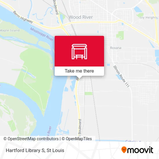 Hartford Library S map