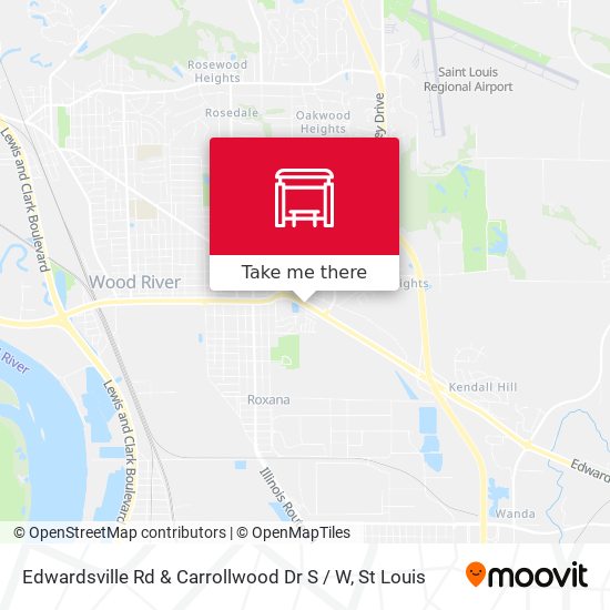 Mapa de Edwardsville Rd & Carrollwood Dr S / W