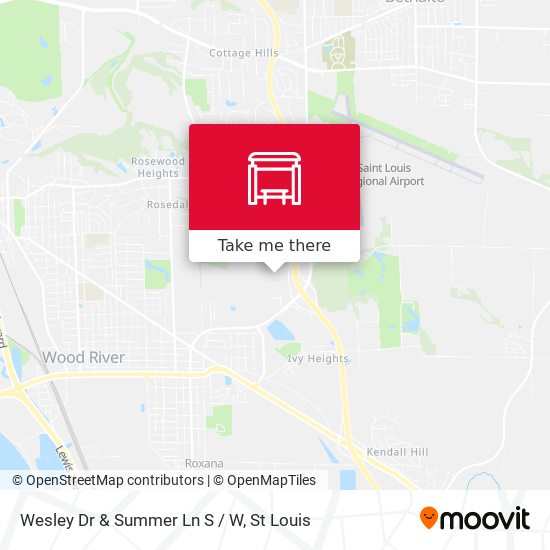 Wesley Dr & Summer Ln S / W map