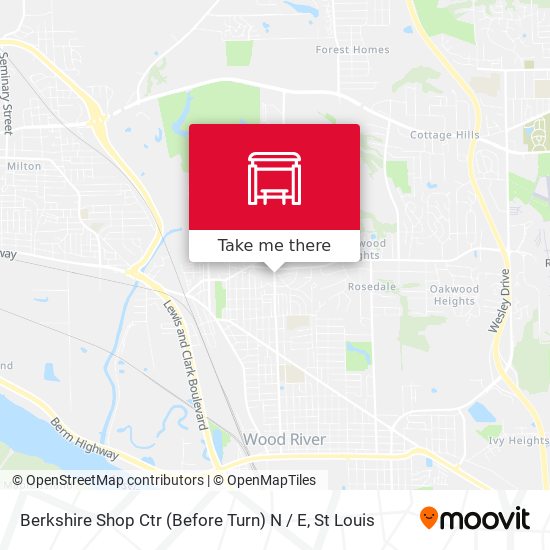 Berkshire Shop Ctr (Before Turn) N / E map