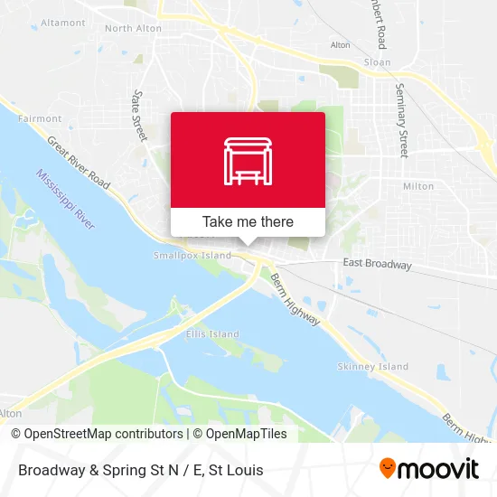 Broadway & Spring St N / E map