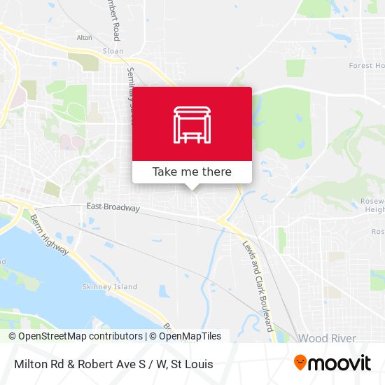 Mapa de Milton Rd & Robert Ave S / W