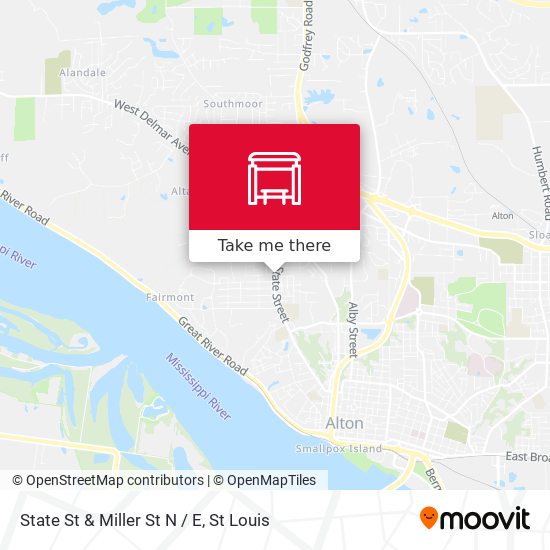 State St & Miller St N / E map