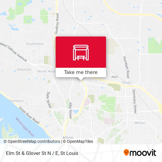 Mapa de Elm St & Glover St N / E