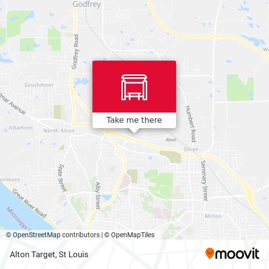 Alton Target map