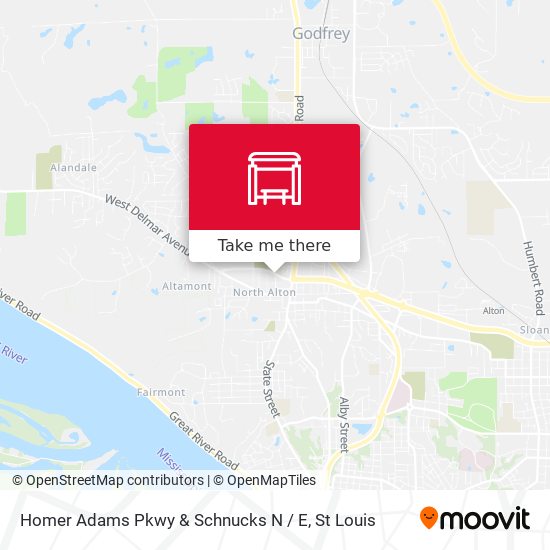 Mapa de Homer Adams Pkwy & Schnucks N / E