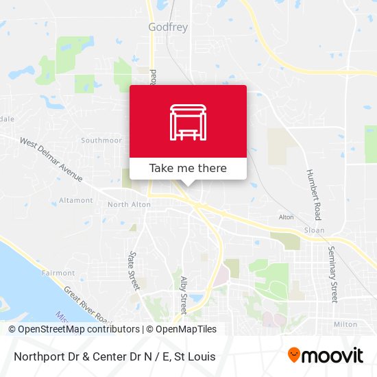 Northport Dr & Center Dr N / E map