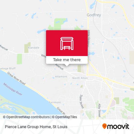 Mapa de Pierce Lane Group Home