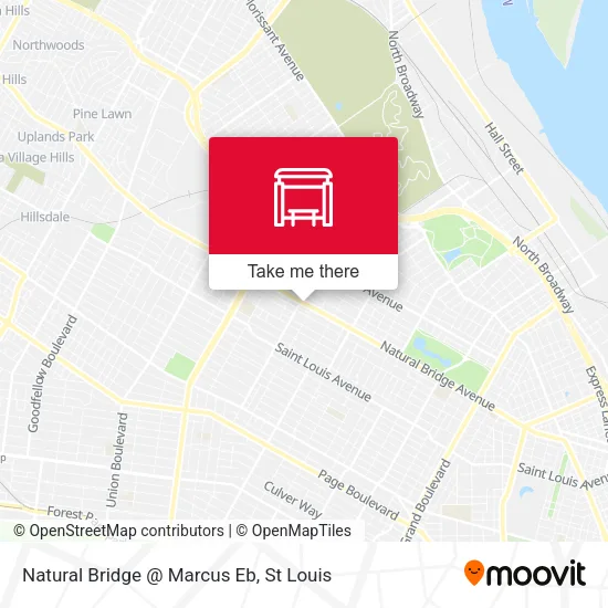 Mapa de Natural Bridge @ Marcus Eb