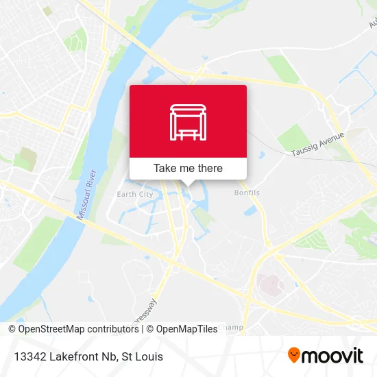 13342 Lakefront Nb map